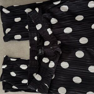 Dressed in LALA Black and White Polka Dot Pants